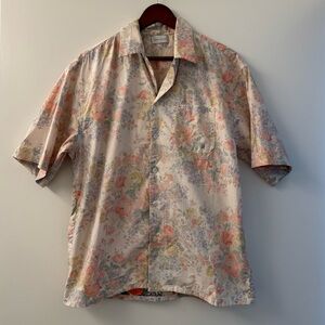 John Elliott Ivory Tuscan Floral Shirt